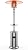 48,000 BTU Patio Heater with Double-Layer Stainless Steel Burner & Wheels,Outdoor Patio Heater with Shelf Tabletop, Safety Tilt Switch,Round Table Design for Home & Porch Backyard