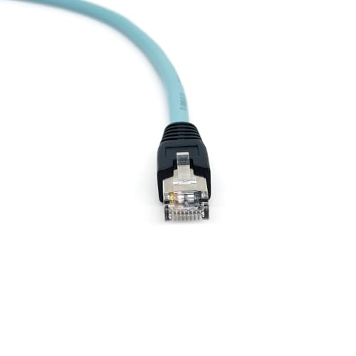 Cable Ethernet Cat5e M12 4Pin a RJ45 1m PVC Industrial miniatura 4