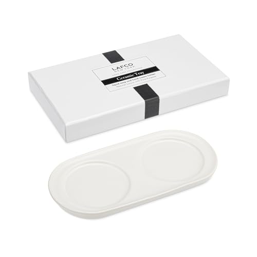 LAFCO New York Ceramic Hand Care Tray - Display Fragranced Hand Care Products - Matte Finish by LAFCO NEW YORK - Used condition - US$8.93