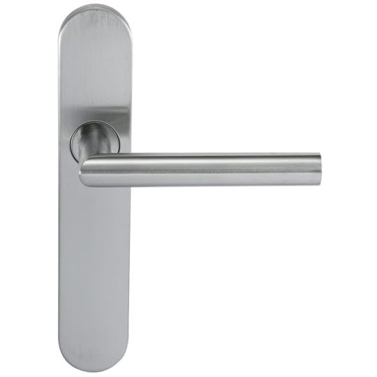 Paire de Poignées de porte KLOSE besser Inox 304 sur Plaque