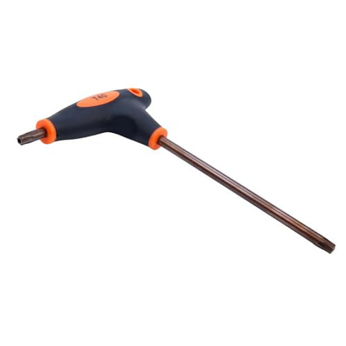 Image of Antrader T40 Torx Screwdriver,Anti Tamper Proof Torx Key,S2 Steel T-Handle Dual End Wrench-1Pcs