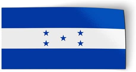 Bandera de Honduras Imán flexible Armario de nevera para coche 6 pulgadas