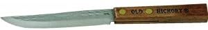 Ontario Knife Household Knife Paring/Utility 4" Carbon Hickory Handle Carded