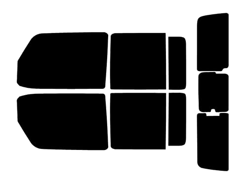 True Line Automotive Window Tint Film for Cars Compatible with Jeep Gladiator 2020-2023 - Customizable All Side and Back Windows - Car Window Tint - Pre Cut Window Tint for Car Windows