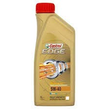 CASTROL EDGE 5W40 1LTR full syntheic engine oil suitable for use in Petrol, Diesel and Hybrid cars.