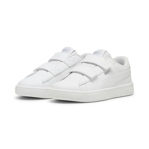Heel type: Senza tacco PUMA Rickie Classic V PS (Bianco, Sistema Taglie Calzature EU, Bambino Piccolo (2-5 Anni), Numero, Media, 34)