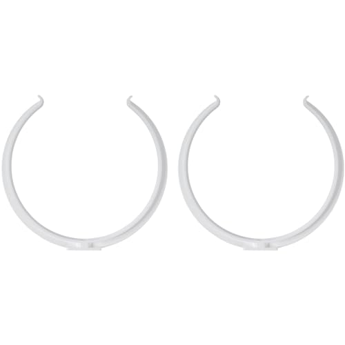 150mm 4 Stück Rohrschelle für rundes Lüftungsrohr - Wandhalterungen aus Kunststoff - Montage an Wand oder Decke - Für zuluft oder abluft Belüftungssysteme