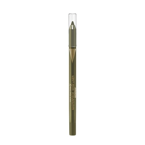 Max Factor Masterpiece Wow Liner, 625, Green Shimmer, Liner occhi tenuta fino a 24 ore, Colore intenso, Waterproof, Vegano, 1,2 g