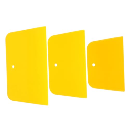 Cabilock Versatile Auto Body Filler Spreaders Set 3pcs Soft Scratch- Car Repairs