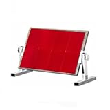 DonHeK Desktop Table Tennis Rebound Board,with 8 Red Rubbers,Angle Adjusted Ping Pong Return Board for Home Gym Indoor Outdoor Easy to Install, 78456