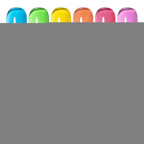Esmalte De Gel 8ml 6 Unidades - Esmaltes Gel Duraderos De Aspecto Gelatinoso | Esmalte Fluorescente De Secado Rápido Para Mujeres Fiesta Boda Diario Casa Salón Reunión Traslado