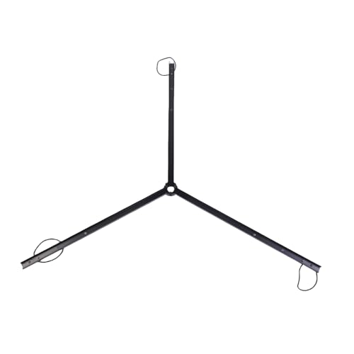 Image of Dpofirs Triangular Strut Aluminum Tripod Stabilizer | Foldable Floor Leveling Guide for Photography, Secure Grip Support Base