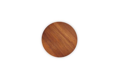 Image of Le Creuset Signature Large Salt Cellar and Storage Canister with Wood Lid, 26 oz., Artichaut