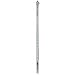 Vee Gee 80906-A Serialized Precision Thermometer, with Armor, Safety Blue Filled, Partial Immersion, -35 to 50 Degree C Range, 1 Degree C Subdivision, 12