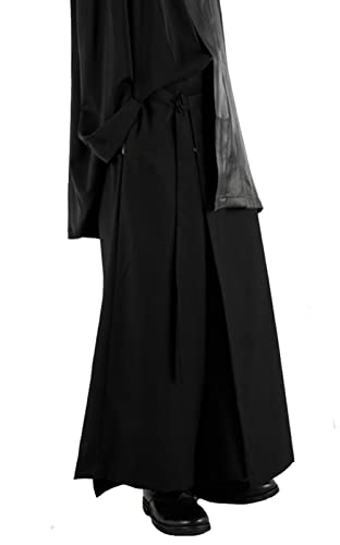 AITFINEISM mens Men's Casual Skirts Pants Men's Skirt Pants