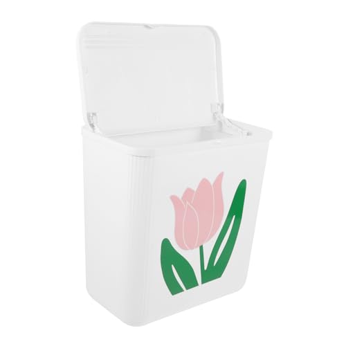 Caneca de basura colgante rectangular para cocina y baño miniatura 1