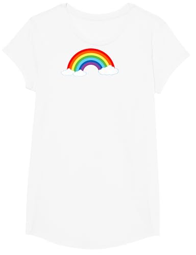 Regenbogen Tshirt Damen Herren Kinder Karneval Fasching T-Shirt