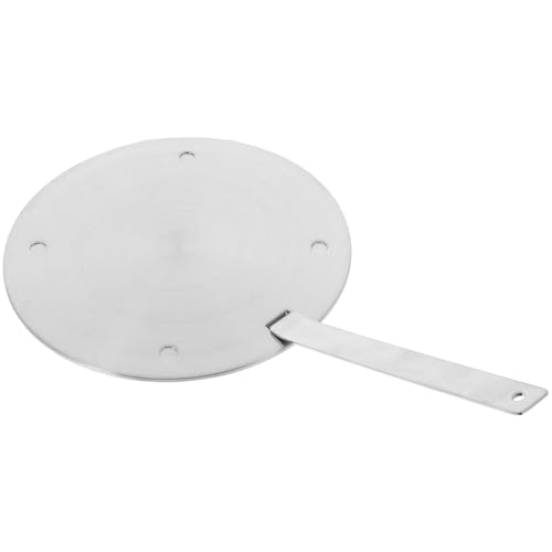 EXHUMKY Difusor de Calor de Inoxidable para Placas de Inducción y Cocinas de Gas Adaptador para Sartenes y Ollas Limpieza y Alta Conductividad Térmica