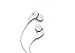 Produktbild Magnat LZR 540 High Performance In-Ear-Headphone | Flachkabel mit Fernbedienung, Freisprecheinrichtung, und Knickschutz - white/orange