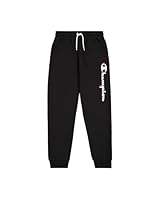 Champion Jungen Legacy Boy-Big Logo Sweatpants Trainingshose, Schwarz (Kk001), 11-12 Jahre