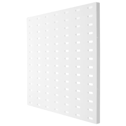FUNOMOCYA Large Pegboard Wall Panels 28x28cm Plastic Tool Hangers Garage Organization Wall Mount Tool Rack