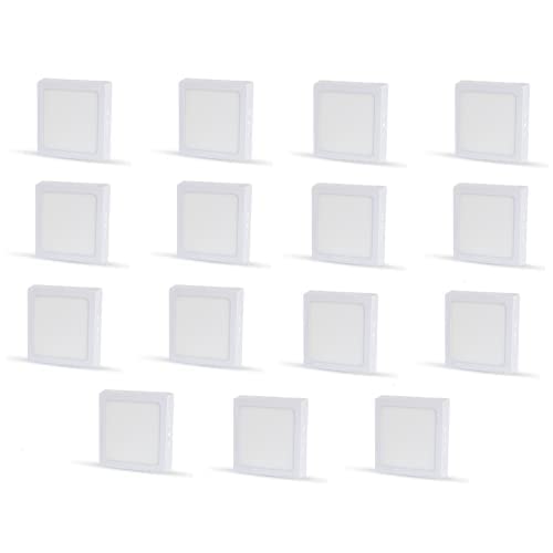 Image of D'Mak 18 Watts Square Led Surface Panel Light for Indoor Lighting- Cool White, Pack of 15