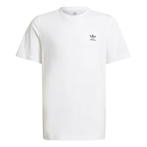 adidas Originals Kids’ Adicolor Tee, White/White, Large