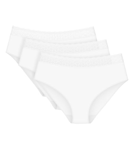 Finies les marques avec le slip femme Triumph Feel of Modal Midi lot de 3 slips