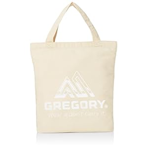 ［グレゴリー］ Totes コットンキャンバストート ホワイトロゴ