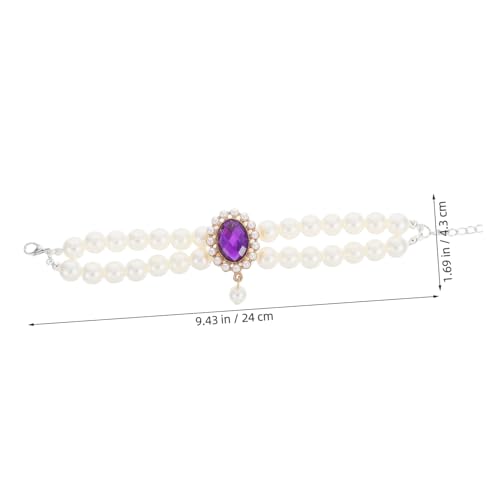Collier perles chat et chien réglable double couche pour chiot - 2