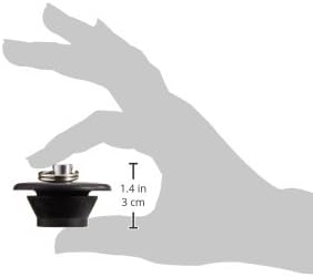 Miniatura 7 de SANEI H27F-35 Rubber Stopper for Bus W-Type Drain Diameter 1.3-1.4 inches (32-35 mm) Double Water Stopper No Scabbard Replacement