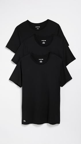 Lacoste Men's Cotton Undershirt Crew Tee 3 Pack2