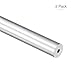 DMiotech 2er Pack (10mm Außendurchmesser x 3mm Innendurchmesser) 6063 Aluminium Rundrohr 250mm Länge Industriemetallrohr für Maschinenrahmenbau DIY-Projekte