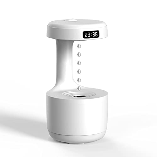 Humidificador de aire antigravedad, antiniebla, antigravedad, alivia la fatiga, difusores creativos de aceites esenciales, silenciosos para oficina, yoga, gimnasio Cover