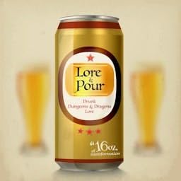 『Lore & Pour - Drunk Dungeons & Dragons Lore』のカバーアート