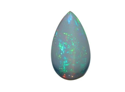 Opale éthiopienne AAA multi feu de 14,7 mm pour haute joaillerie