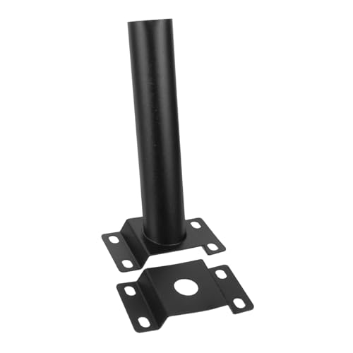 OUNONA Soporte Metálico para Luz Solar de Exterior Brazo Resistente para Lámparas LED de Jardín y Calle Montaje Fácil y Duradero para Farolas y Decoración al Aire