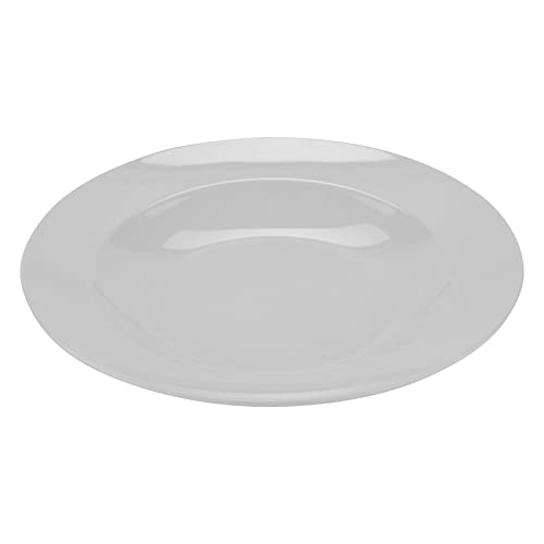 G.E.T. B-2412-DW Diamond White Collection, White 24 oz. Melamine Bowls (Pack of 12),