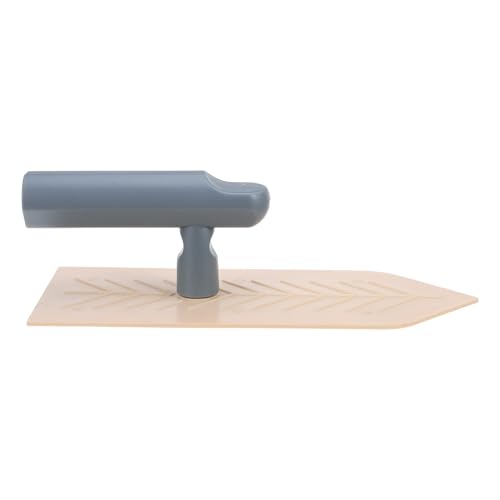 Homoyoyo Llana de Plástico para Acabado de Yeso Herramienta Manual para Alisar Paredes Paleta de Enyesar Ergonómica con Superficie Lisa para Nivelación y Fácil Limpieza Uso en