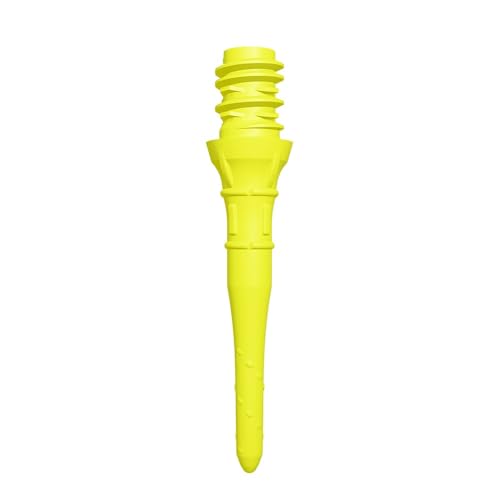 LSTYLE Premium Lippoint – Short – Neon Yellow – 60 Count – Soft Tip Points – 2BA Thread