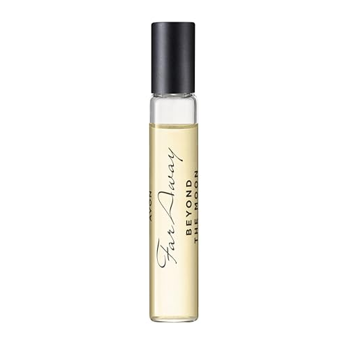 Avon Far Away Beyond the Moon Parfum Purse Spray 10ml, Oriental and Gourmand Notes, Long Lasting Scent, Perfect for Any Occasion, Cruelty Free