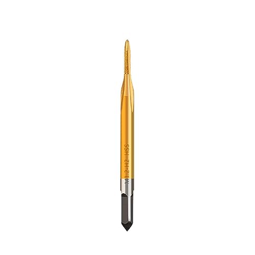 Image of 1pcs Screw Tap Drill titaniums Coated Machine Tap M1-M1.8 Hand Tools HSS Screw Thread Metric Tap Drill Bits(M1.2x0.25)