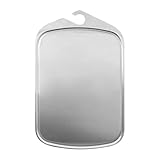 Tabla De Cortar Acero Inoxidable | Tabla De Cortar Inoxidable - Extraíble Gruesa Antiolores Con Borde Elevado Para Amasar,Segura Para Lavavajillas Carnes Quesos Verduras Pan Frutas