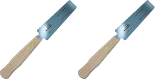 Image of SUIZAN Flush Cut Saw 5 inch - Japanese Pullsaw Hand Saws Wood Cutting (Pack of 2)