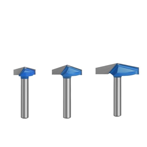 Jeu de fraises à rainurer en V à tige de 6 mm, fraise à graver CNC à pointe en carbure de tungstène 60/90/120/150 degrés, outil de coupe de chanfrein for le travail du bois(150 degree 3pcs)