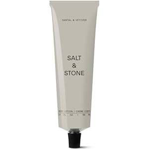 Salt & Stone Body Lotion for Women & Men | Hydrates, Nourishes & Softens Skin | Restores Dry Skin | Fast-Absorbing | Cruelty-Free & Vegan | Santal & Vetiver | 3.4 fl oz