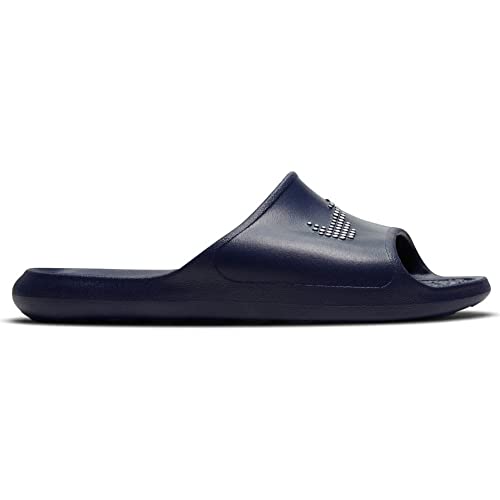 NIKE Victori One, Chanclas Hombre, Midnight Navy White, 46 EU