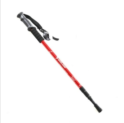 Trekking Walking Hiking Sticks Poles Alpenstock Anti-shock 65-135cm Black