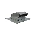 RDP Rooftop Exhaust Vent Cap with Damper (4 Inch, Galvanized)
