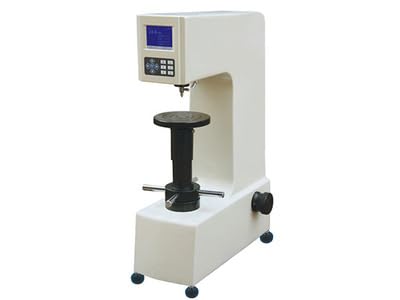 HR-150A is a Digital Rockwell Hardness Tester, an Electric high-Column Hardness Tester, Suitable for Measuring the Hardness of Metal Surfaces (Dual Handles)